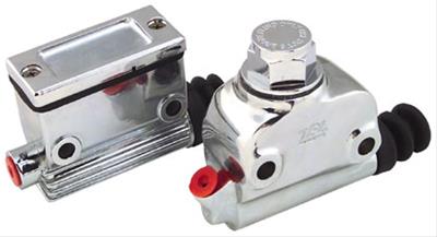 Biker's Choice Handlebar Master Cylinders 490745 Cylinder, Handlebar, Aluminum, Chrome, Brake Lever, Harley-Davidson®, Each
