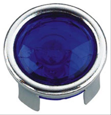 Biker's Choice Blue Dot Installation Kits 493377 Dot, Taillight Lens, Chrome Bezel, Lens, Each