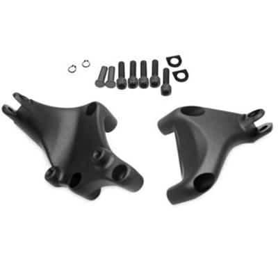 Biker's Choice Foot Peg Mounts 490834 Pegs BLK PASSENGER FOOT PEG MOUNT BLK