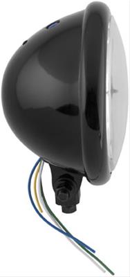 Biker's Choice Headlight Trim 666868 7" REPLCMENT BLK TRIM RING