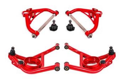 BMR Suspension - Control Arms for 1970-1981 CAMARO, FIREBIRD, 1975-1979 NOVA AAK322R A-arm kit, upper (AAU322R) and lower (AAL321R)