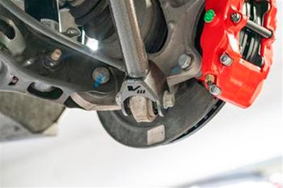 BMR 15-19 Cadillac CTS-V Non.Adj Lower Trailing Arms - Black Hammertone thumbnail 4