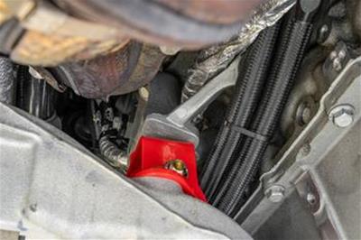 BMR Suspension Motor Mounts and Inserts MM570H mount kit, polyurethane thumbnail 2