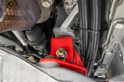 BMR 14-19 Chevrolet Corvette Motor Mount Kit - Black Hammertone
