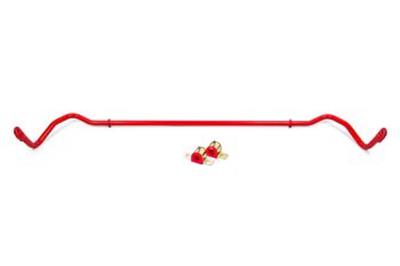 BMR 08-19 Dodge Challenger Rear Hollow 25mm Non-Adjustable Sway Bar Kit - Black Hammertone