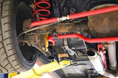 BMR 82-02 F-Body Rear Hollow 29mm Adjustable Sway Bar Kit - Red thumbnail 2