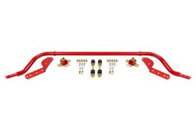 BMR 64-67 GM A-Body 1.25in Hollow 2-Hole Adjustable Front Sway Bar Kit - Red