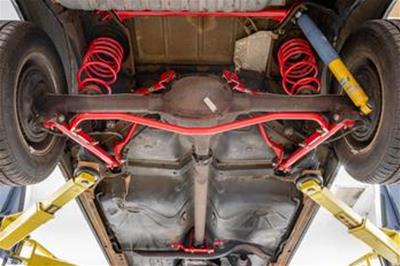 BMR Suspension Sway Bars SB460R bar kit with bushings, front (SB461H) and rear (SB462R)