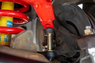 BMR 78-87 G-Body Front Sway Bar Kit - 1.25in Hollow - 2-Hole Adjustable - Black Hammertone thumbnail 7