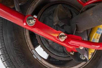 BMR 78-87 G-Body Rear Sway Bar Kit - 1.00in Hollow - Non-Adjustable - Red thumbnail 5