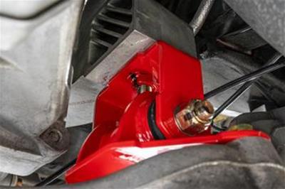 BMR 14-19 Chevrolet Corvette Transmission/Differential Mount - Black Hammertone thumbnail 4
