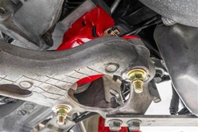 BMR 14-19 Chevrolet Corvette Transmission/Differential Mount - Black Hammertone thumbnail 2