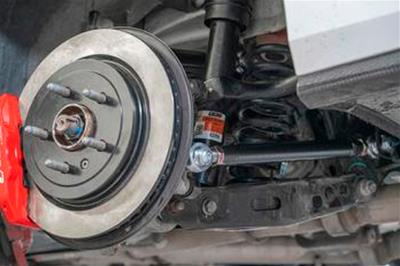 BMR 15-19 Cadillac CTS-V Rear Double Adj. Toe Rods - Red