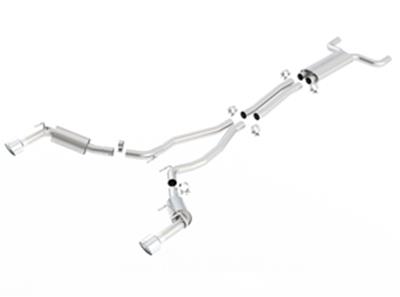 Borla 14-15 Chevy Camaro SS / ZL1 SS Single Catback Exhaust System w/ Single Rear Exit thumbnail 2