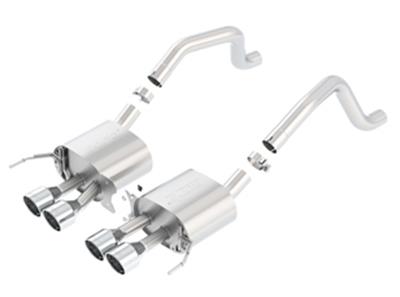 Borla 15 Chevy Corvette C7 ZO6 6.2L w/o AFM NPP S-Type Quad RD RL IC Tips Center Rear Exit Exhaust thumbnail 3
