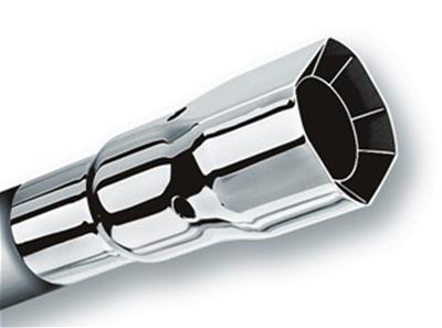 Borla Universal Polished Tip Single Square Intercooled (inlet 2 1/4in. Outlet 2 1/2 x 2 3/4in) *NO R thumbnail 2