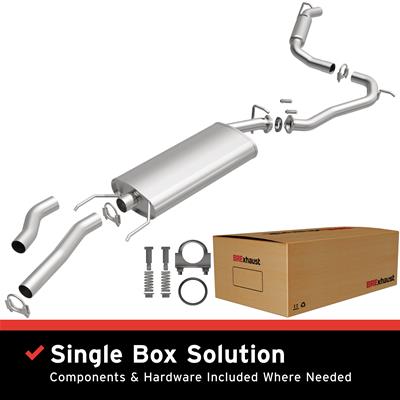 BRExhaust 106-0717 BRExhaust Direct-Fit Exhaust Systems | Summit