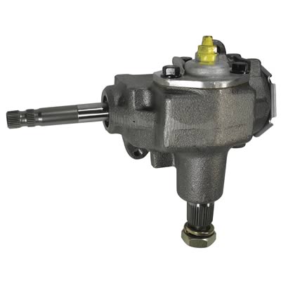 Borgeson Universal Saginaw 525 Manual Steering Boxes 920010 Box, 525, Manual, Front Steer, 24:1 Ratio, Cast Iron, 3/4 in. - 30-spline Input Shaft, Each