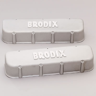 Brodix Cylinder Heads Cast Aluminum Valve Covers VC200 Chevy BBC 396 