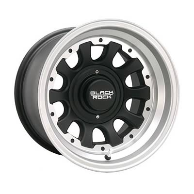 Black Rock Wheel 909S786045 Black Rock Series 909 Type D Tungsten