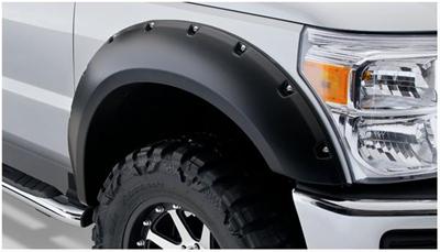 Husky Pocket-Style Fender Flares for 2011-2016 F-250 SUPER DUTY, F-350 DUTY - 2802931 Flares, Pocket Style, Front and Rear, Dura-Flex Thermoplastic, Black, Ford, Set of 4 thumbnail 5