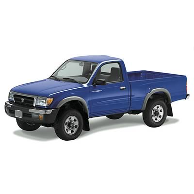 Husky Extend-A-Fender Flares for 1995-2004 TACOMA - 28031911 Fender Flares, Extend-A-Fender, Front, Rear, Black, Dura-Flex Thermoplastic, Toyota, Set of 4 thumbnail 4
