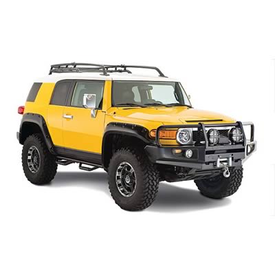 Husky Pocket-Style Fender Flares for 2007-2014 FJ CRUISER - 28031922 Flare, Pocket Style, Front, Rear, Black, Dura-Flex Thermoplastic, Toyota, Set of 4 thumbnail 5