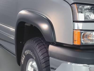 Husky Extend-A-Fender Flares for 1995-1999 TAHOE, YUKON - 2804903 Fender Flares, Extend-A-Fender, Front and Rear, Black, Dura-Flex Thermoplastic, Chevy, GMC, Set of 4 thumbnail 2