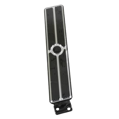 Billet Specialties Gas Pedal Assemblies for 1955-1957 BEL AIR, NOMAD - 199255 Throttle Pedal, Rectangle, Floor Mount, Aluminum, Black Bracket, Black Pedal, Chevy, Tri-5, 1955-57, Each