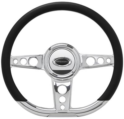 2,500円お安く!⭕️VOLAN◎CUSTOM TWIN KEEL Billet Specialties 29427 Billet Specialties Half-Wrap Steering