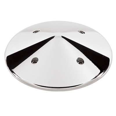 Billet Specialties Pulley Nose Cone Polished Water Pump