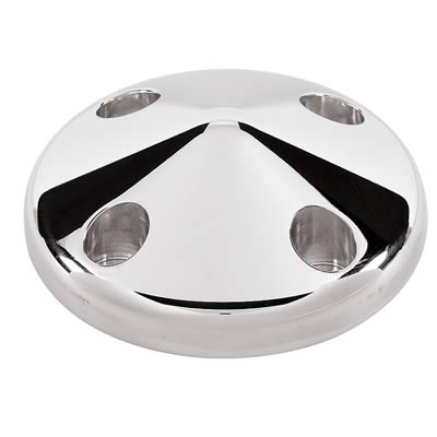 Billet Specialties Pulley Nose Cone Polished Water Pump
