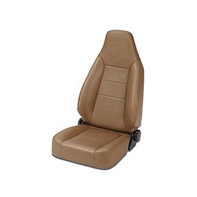 Bestop TrailMax II Sport Spice Vinyl Seat 3943437 Seat, II, Highback Front Bucket, Reclining, Vinyl, Spice, Jeep, Each