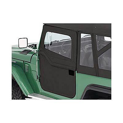 Bestop 5177415 Bestop 2-Piece Soft Doors | Summit Racing