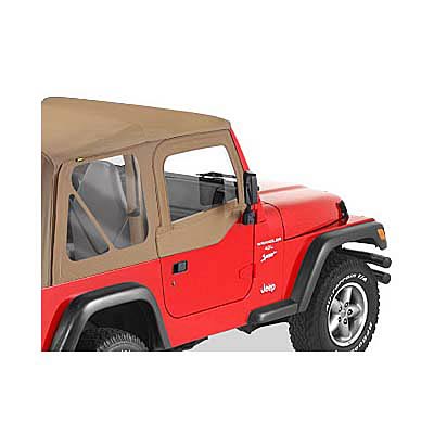 Bestop Replacement Door Skins for 1997-2006 WRANGLER - 5312137 Skins, Replacement, Fabric, Spice, Replace-A-Door, Jeep, Pair