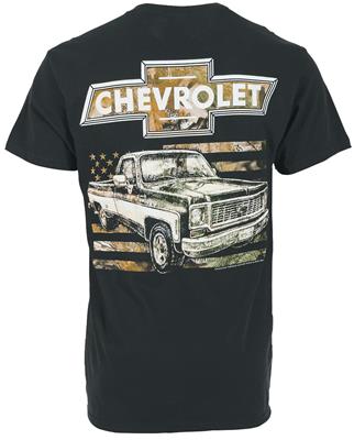 Chevrolet Pickup Stars and Stripes T-Shirt | Summit Racing