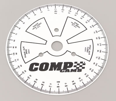 COMP Cams Engine Camshaft Degree Wheel 4787; 