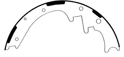 Centric Heavy Duty Brake Shoes - Rear thumbnail 2