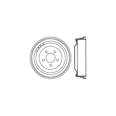 Centric Parts 123.48011 Brake Drum