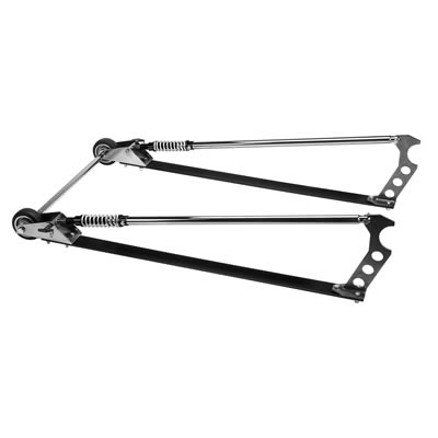 Competition Engineering C2036 Wheel-E-Bars - Chrome/Black Competition Engineering C2036 Wheel-E-Bars - Chrome/Black