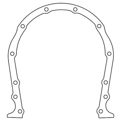 Cometic Chevy Gen-4/5 Big Block V8 Timing Cover Gasket .031in Fiber - 10 Pack