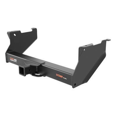 CURT Class 5 Receiver Hitch 15801 Hitch, V, Commercial Duty, 2 1/2 in. Receiver, Square Tube Welded, Black Powdercoated, Ram, 2500, 3500, Each thumbnail 2