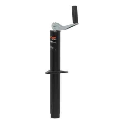 CURT A-Frame Jacks 28250 Trailer Jack, A-Frame, 5,000 lb. Capacity, 14 in. Travel, Steel, Black, Top Wind, Each
