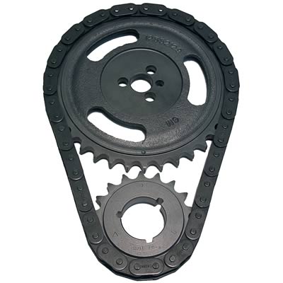 Cloyes Street True Roller Timing Sets 9-1157 Chain and Gear Set, Roller, Single Roller, Iron/Steel Sprockets, Chevy, 350, L31, Set