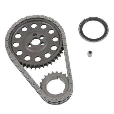 Cloyes Hex-A-Just Timing Sets 9-3146A Chain and Gear Set, Hex-A-Just, Double Roller, Billet Steel Sprockets, Chevy, 350, 5.7L, Set