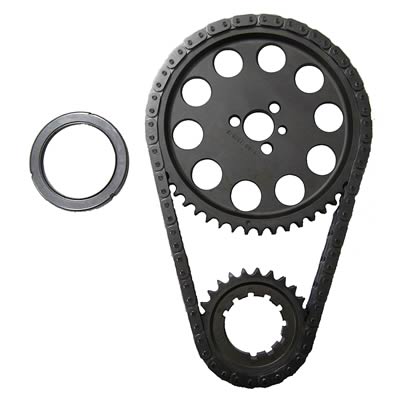 Cloyes Race Billet True Roller Timing Sets 9-3647TX9 Set, Double Chain, Steel Sprockets, Chevy, 454 Merlin, Set