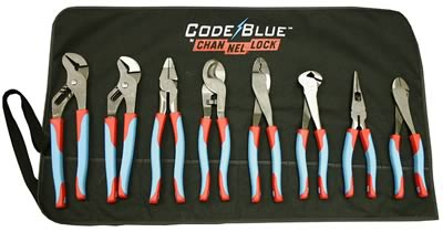 Channellock CBR-8 CHANNELLOCK Code Blue 8-Piece Tool Roll Pliers