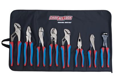 Channellock CBR-5 Code Blue Set with Tool Roll 5-Piece Channellock Inc
