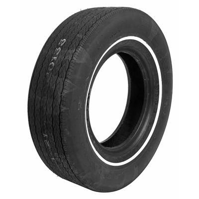 Coker Firestone Wide Oval Tire F70 14 Whitewall 54860