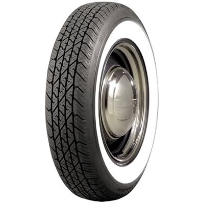 Coker BFGoodrich Silvertown Radial Tire 155 80 13 Whitewall 51202 